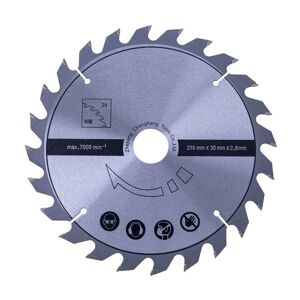 Hw Sägeblatt Kappsäge Zugsäge 216x30x2,8mm 24Z HM216 HM90MP HM90SL - Scheppach