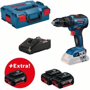 0615990L86 Werkzeug-Set: gsb 18V-55 + 3 x gba 18V 5.0Ah + gal 18V-40 (Beinhaltet 3 Batterien + 1 Ladegerät) - Bosch