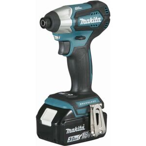 Makita - Schlagschrauber 18 v Li-Ion 3 Ah 140 Nm 2 Akkus, Ladegerät, Koffer - DTD155RFJ