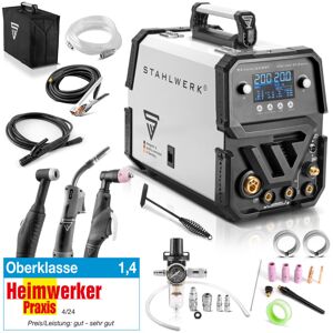 Stahlwerk - Kombi-Schweißgerät CTM-250 st Digital 5-in-1 Inverter mit 200 a