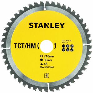 Stanley Tct -Blatt. ø 210 x 30 mm. 48 positive Zähne atb