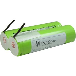 Trade-shop - Li-Ion Akku 7,2V/7,4V / 2200mAh für AS-Schwabe Lichtfabrik led, Handlampe EVO3, WOLF-Garten 7079000, 7269000, Einhell bt-sd 3.6/1 li,