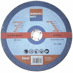 Trennscheibe Metall gerade 230x3,0x22,2mm 1 Pkg.=5 Stk. Workers Best