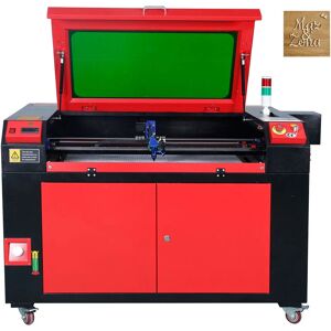 VEVOR 100W CO2 Laser Graviermaschine 600x900mm Lasergravierer 20mm Gravur-Stärke Lasergravurmaschine 800mm/s Graviergerät USB-Anschluss mehr als 1000