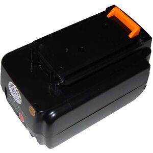 1x Akku kompatibel mit Black & Decker MST1014, MST1024, NST1118, MST2118 Werkzeug (1500 mAh, Li-Ion, 36 v) - Vhbw