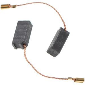 2x Kohlebürste, Motorkohle, Schleifkohle 16,2 x 8 x 6,2mm kompatibel mit Metabo 10125, 11025, 11050, 11125, 1115, 8125 Elektrowerkzeug - Vhbw