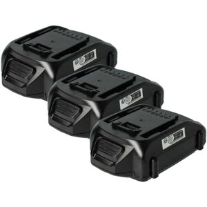 3x Akku kompatibel mit al-ko GTLi, GTLi 18V Comfort Elektrowerkzeug (2000mAh Li-Ion 18V) - Vhbw