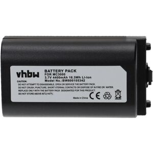 vhbw Akku 4400mAh kompatibel mit Scanner Symbol MC3000R-LM28S00K-E MC3000R-LM28S00KER MC3000R-LM28S00LER MC3000R-LM38S00K-E MC3000R-LM38S00KER