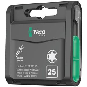 Wera - Bitgroßpackung Bit-Box 20 tx hf t 25 Länge 25 mm