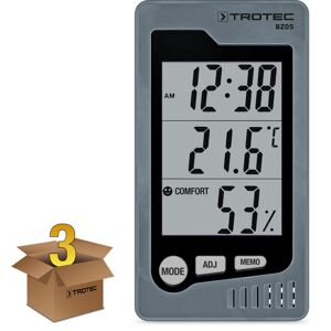 Trotec Raum-Thermohygrometer BZ05 im 3er Paket