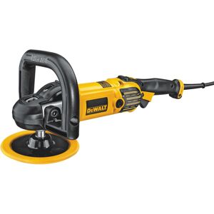 DeWALT Polierer DWP849X-QS M14 180mm 1250 Watt + 2x Polierhaube + Spannfutter