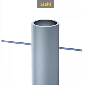 Gerüstrohr Stahl Ø 1 ½ “ bzw. 48,3 mm;