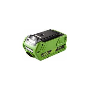 GreenWorks G-MAX 40V Akku (2000 mAh 40 V, Schwarz)