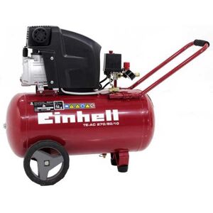 Einhell TE-AC 270/50/10 - Elektrischer Kompressor mit Wagen - Motor 2,5 PS - 50 Lt