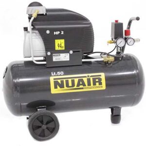 Nuair FC 2 50 - Elektrischer Kompressor mit Wagen - Motor 2 PS - 50 Lt Druckluft