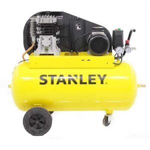 Stanley B 345/10/100 T - Elektrischer Kompressor mit Riemenantrieb - Motor 3 PS - 100 Lt