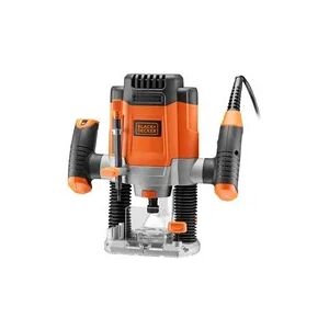 BLACK+DECKER Elektronik-Oberfräse KW1200E-QS