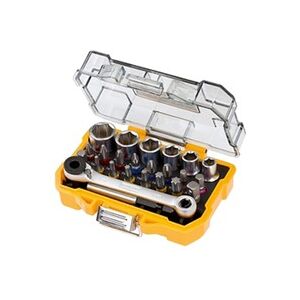 Dewalt Schrauber Bit- und Ratschen-Set DT71516, 24-teilig, Werkzeug-Set