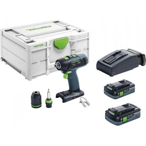 Festool Akku-Bohrschrauber T 18+3 HPC 4,0 I-Plus