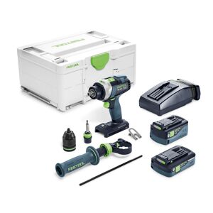 Festool Akku-Schlagbohrschrauber QUADRIVE TPC 18/4 5,0/4,0 I-Plus