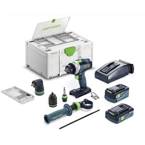 Festool Akku-Schlagbohrschrauber QUADRIVE TPC 18/4 5,0/4,0 I-Set