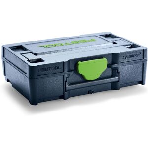 Festool-Fanartikel Systainer³ SYS3 XXS BLAU – im Miniatur-Format