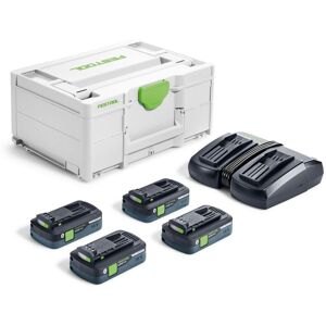 Zubehör Festool Energie-Set SYS 18V 4x4,0/TCL 6 DUO