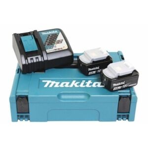 Makita Power Source-Kit 18V 4Ah 2x BL1840B + DC18RC