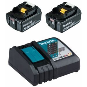 Makita 197490-7 Power Source-Kit 18V 4Ah 2x BL1840B + DC18RC