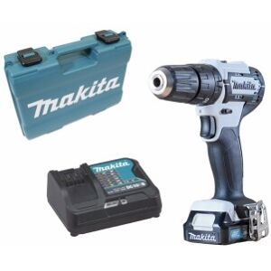 Makita HP333DSAW 1x 2Ah Akku + Ladegerät in weiß