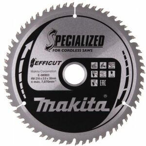 Makita E-08903 Sägeblatt 216x2,0x30, 60Z EFFICUT