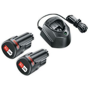 BOSCH Starter-Set, 12V, Ladegerät GAL 1210 CV, 2x Akku 1500mAh