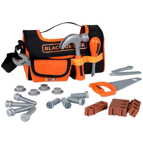 Spielzeug - 21 Teile - Werkzeugkasten - Black & Decker - One Size - Werkzeug