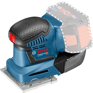 Bosch GSS 18V-10 Batteridrevet Rystepudser