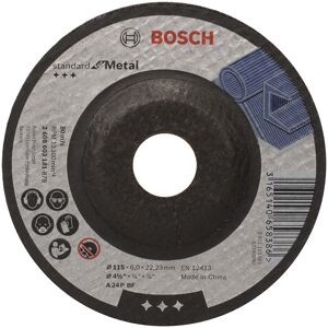 Bosch Skrubskive Metal 115x6mm Krøp Std - 2608603181