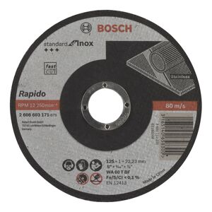 Bosch Skæreskiva Inox 125x1,0mm Std - 2608603171