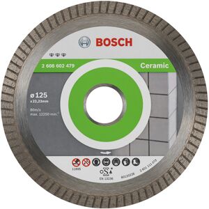 Bosch Diamantskæreskive Gres 125x22,2mm Best - 2608602479