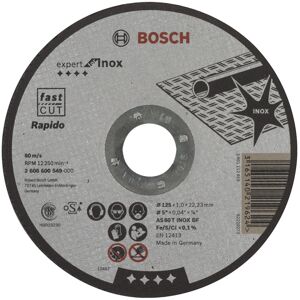 Bosch Rapido Skæreskive 125 X 1,0 Mm - 2608600549