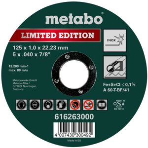 Metabo 4007430300492 - 616263000 Kvalitetsklasse A 60-T Limited Edition-Special Edition Inox