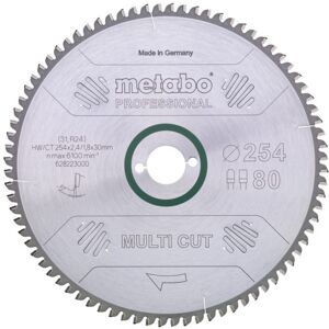 Metabo 4007430177049 - 628091000 Rundsavklinge multi cut, kvalitet professional, til semistationære rundsav