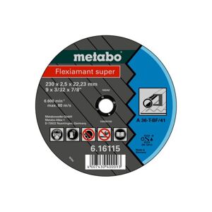 Metabo 4007430437341 - 616101000 Kvalitetsklasse A 36-T Flexiamant Super stål