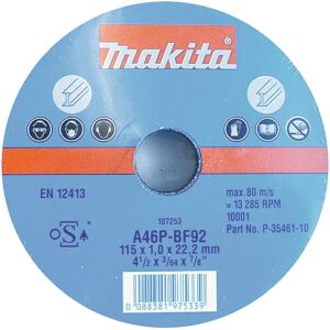 Makita Skæresk. 115x1,0mm Metal - P-35461-10