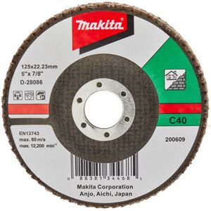 Makita Slibeskive 125/c40 - D-28086