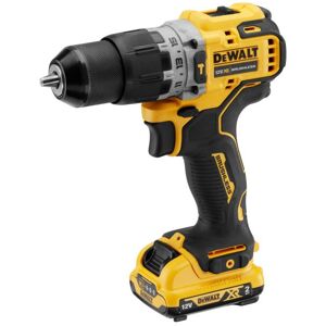 DeWALT 12V XR Slagboremaskine 2x 2.0 TSTAK - DCD706D2-QW