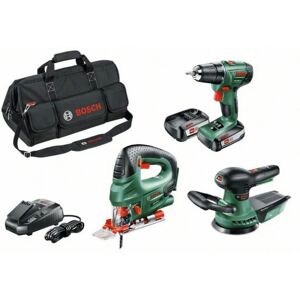 Bosch AKKUSÆT 18V PSR/PST/ORBIT 2X2,5A TOOLBAG Skruemaskine - 06039A310W