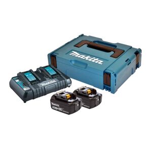 Makita Batteripakke 2 X Bl1850b + Dc18rd - 197629-2