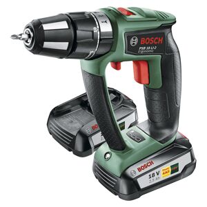 Bosch PSB 18 LI-2 Ergonomic Akku-slagbore-/skruemaskine med to gear, lithium-ion - 06039B0301