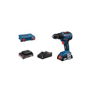 Bosch Powertools BOSCH AKKUSKRUEMASKINE GSR 18V-55 2X2AH L-CASE