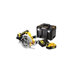 DeWALT DCS570P2-QW, Metal, Plast, Træ, Sølv, Gul, Aluminium, 18,4 cm, 5500 rpm, 1,6 cm