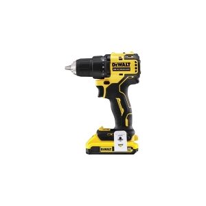 DeWALT DCD708D2T-QW 18V LI-ION Kompakt Boremaskine - inkl. 2 x 2Ah batterier, oplader, T-STAK Box